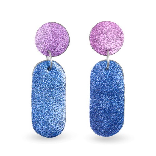 Kolczyki Skórzane Sky