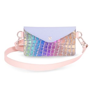 Malý obdélníkový sáček Duhovy Croco