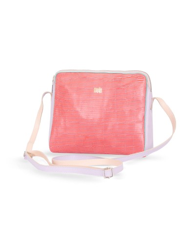 Torebka Triangle Croco Romantic