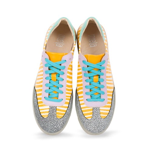 Sneakersy Yellow Zebra