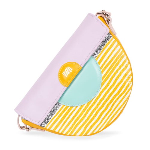 Torebka Half Moon Yellow Zebra