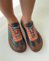 Sneakersy Barefoot Flowers Orange