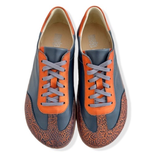 Sneakersy Barefoot Flowers Orange