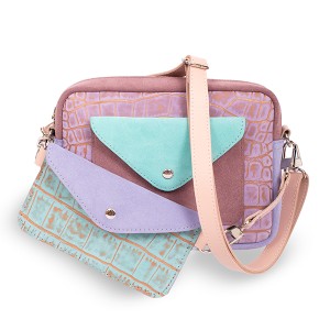 Kabelka Double Bag Lovely Croco