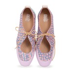 Baleríny se šněrováním - Croco Romantic