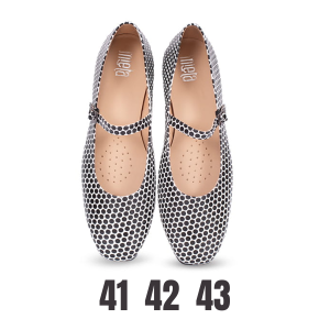 Baleríny Atena Black Dots
