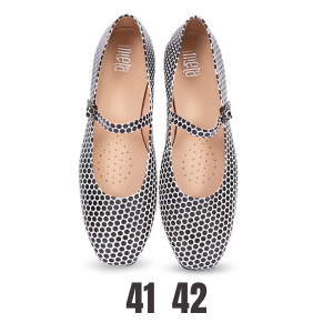 Baleríny Atena Black Dots